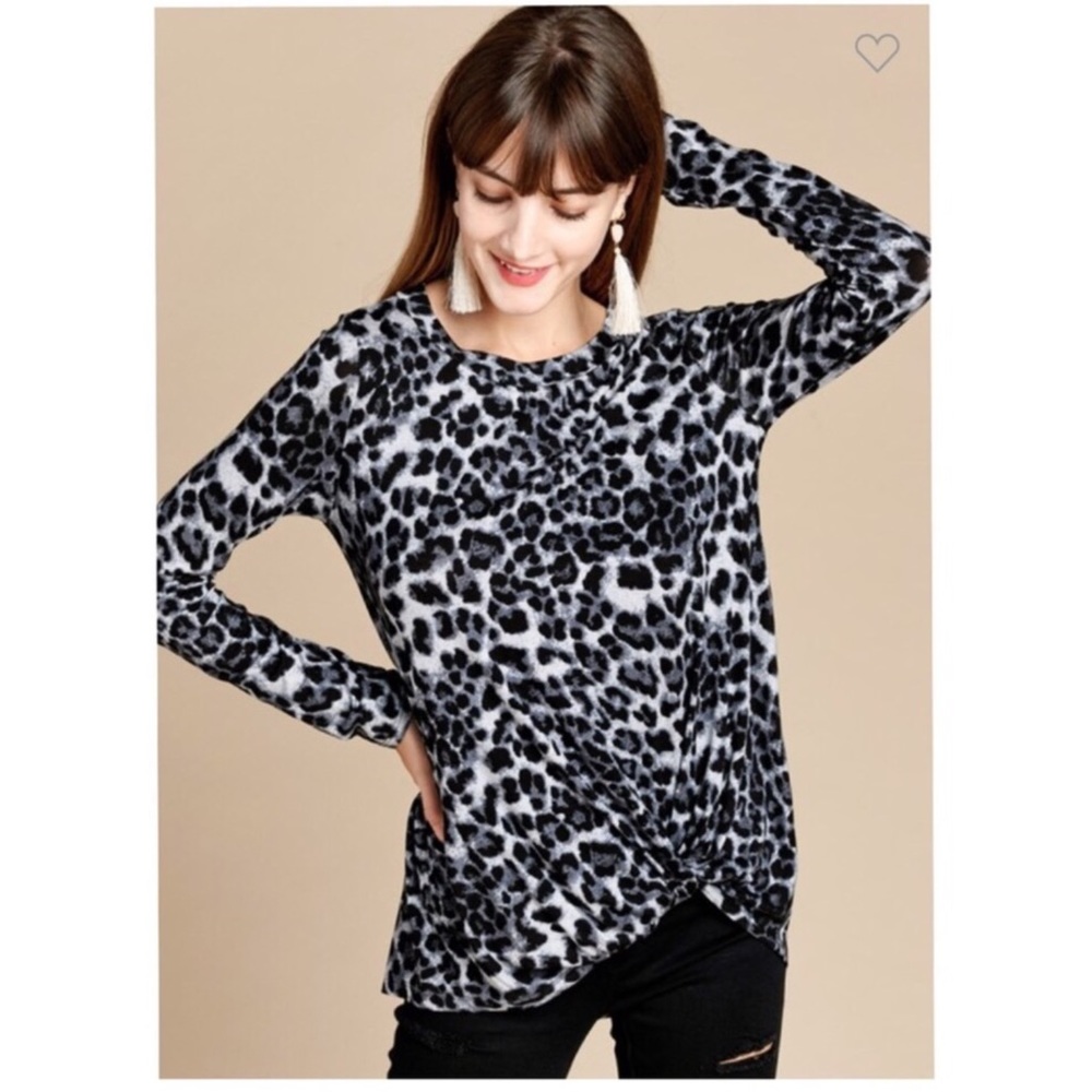 Twisted Hem Tunic